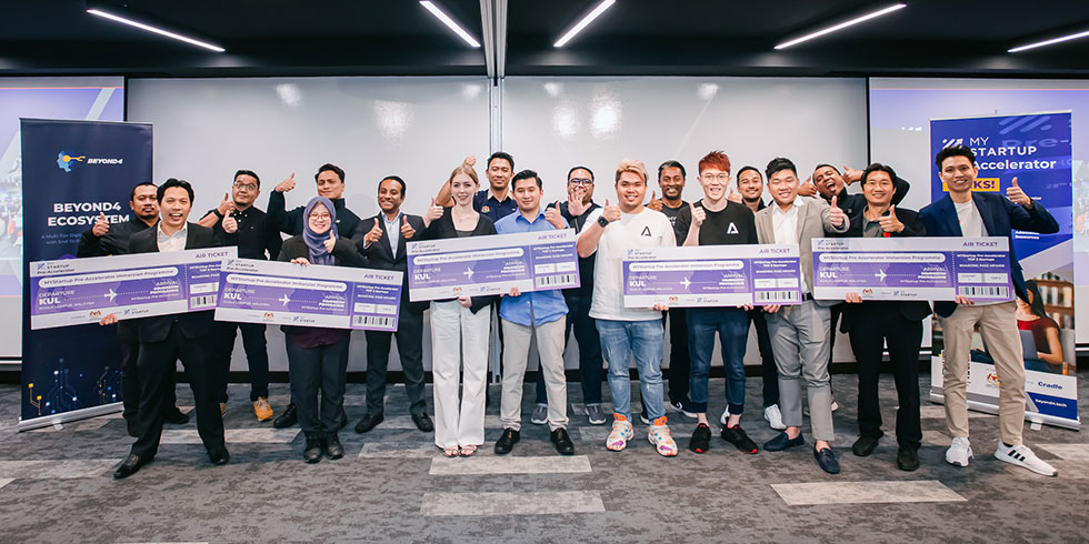 Winners of MYStartup Pre-Accelerator Programme Cohort